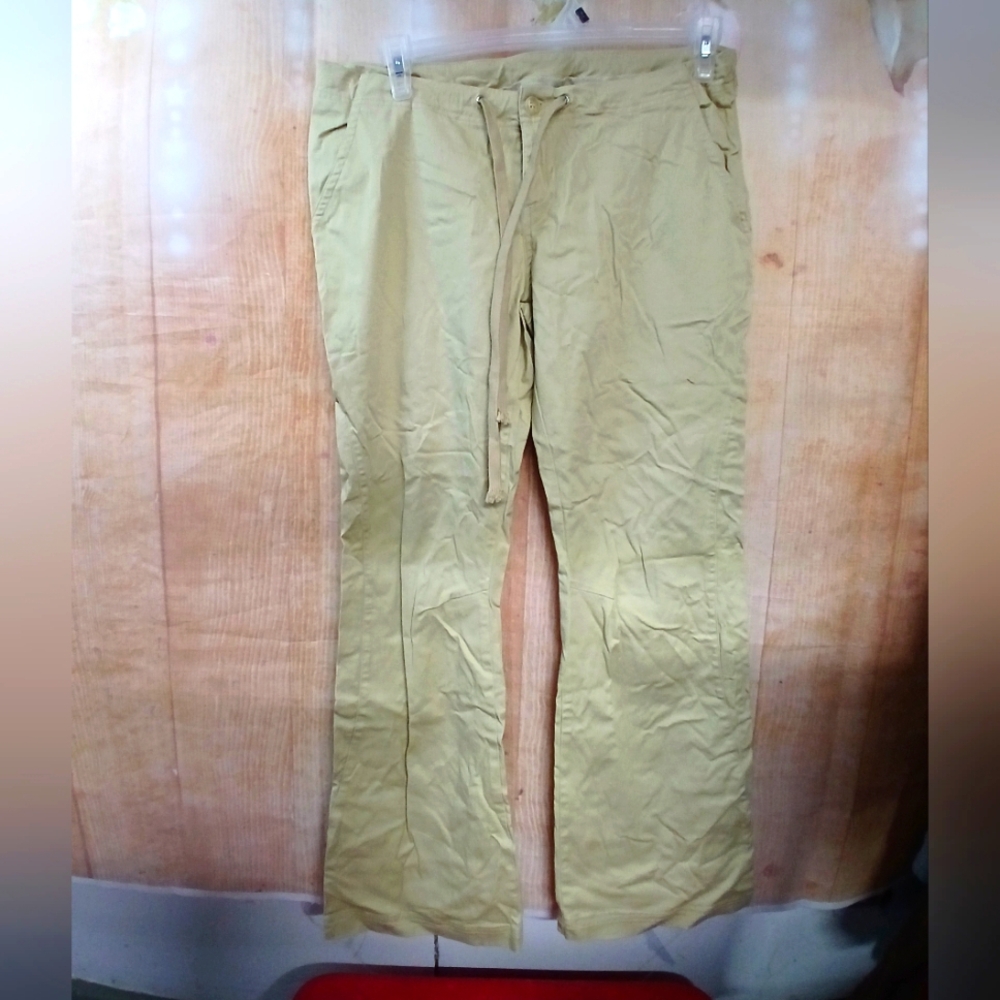 Stylish Women's Beige Boot Cut Pants